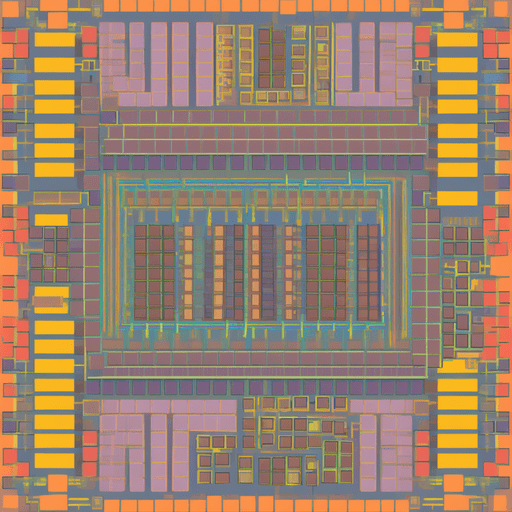 Example image of Factorio Blueprint Visualizations SDXL Lora.