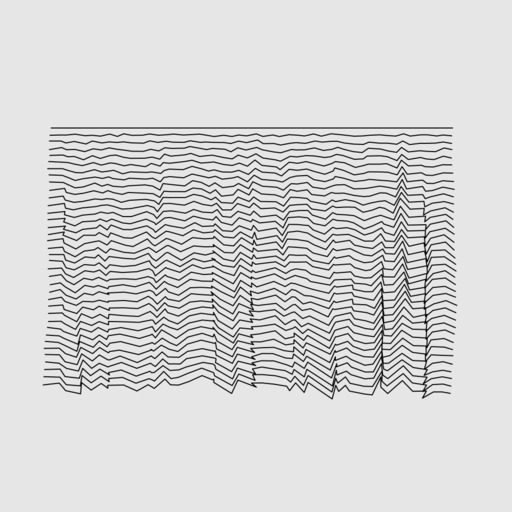 Example image of generative plotter art.